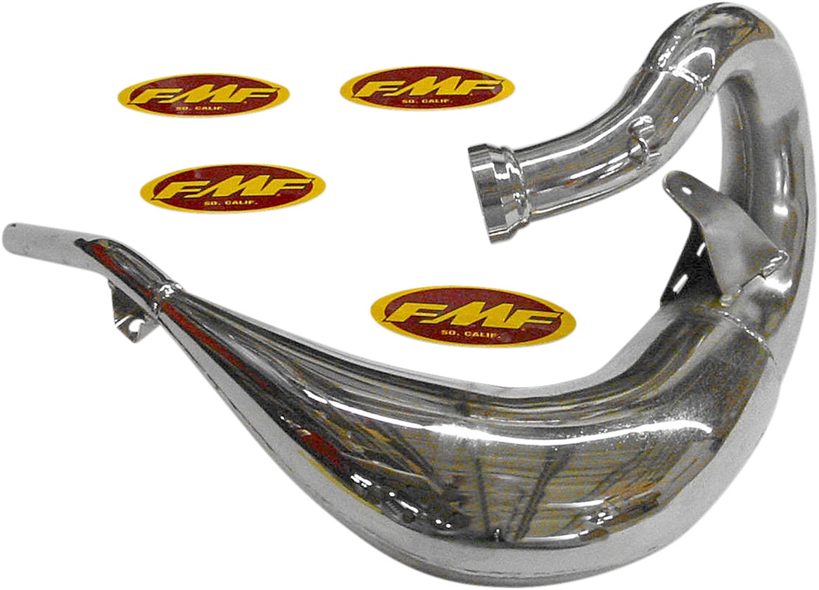 Fatty Expansion Chamber Head Pipe - For 00-04 Yamaha YZ125 - Click Image to Close