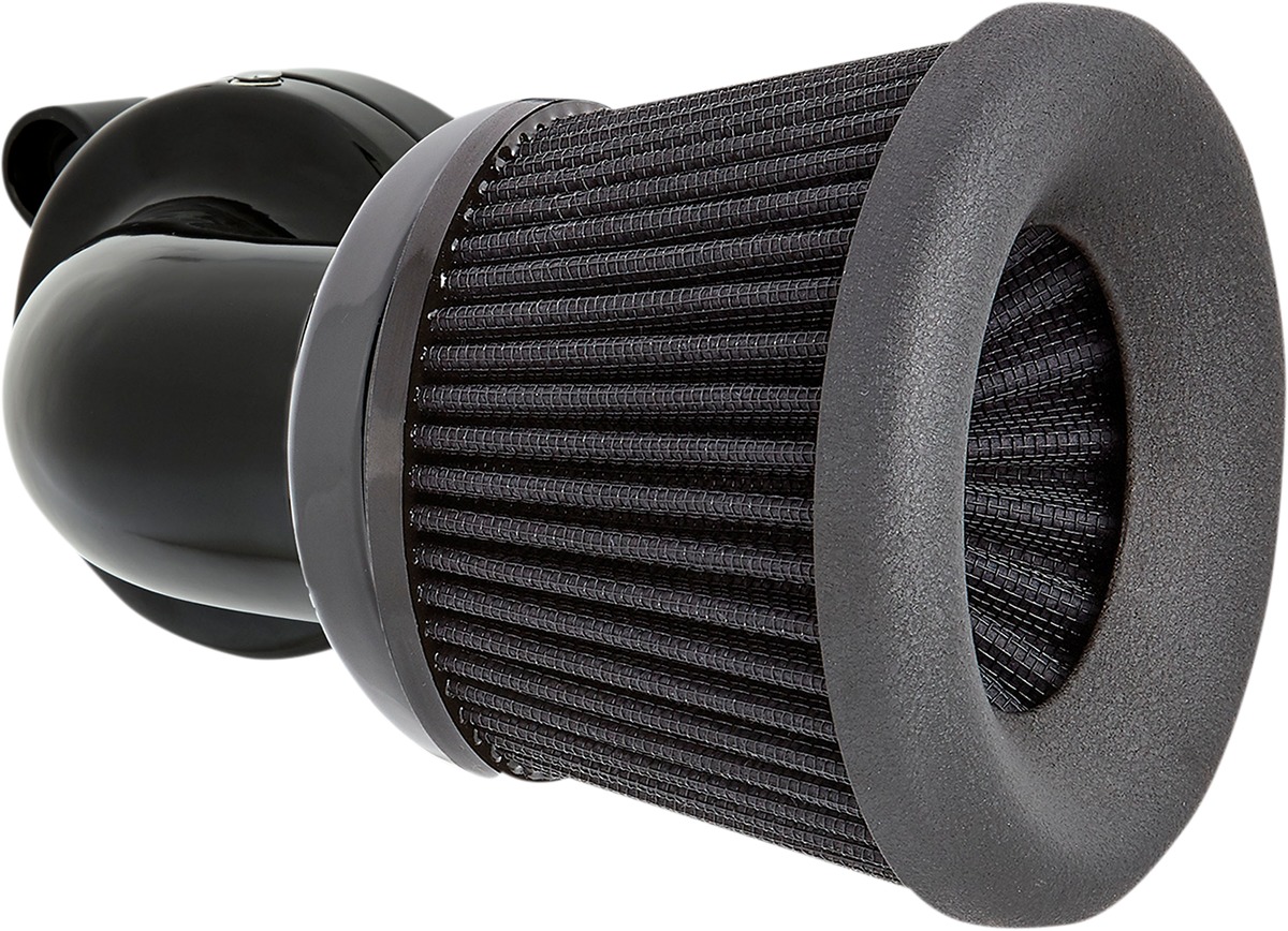 Velocity 90 deg. Air Cleaner Kit - Velocity 90Air Cleaner Kt Blk - Click Image to Close