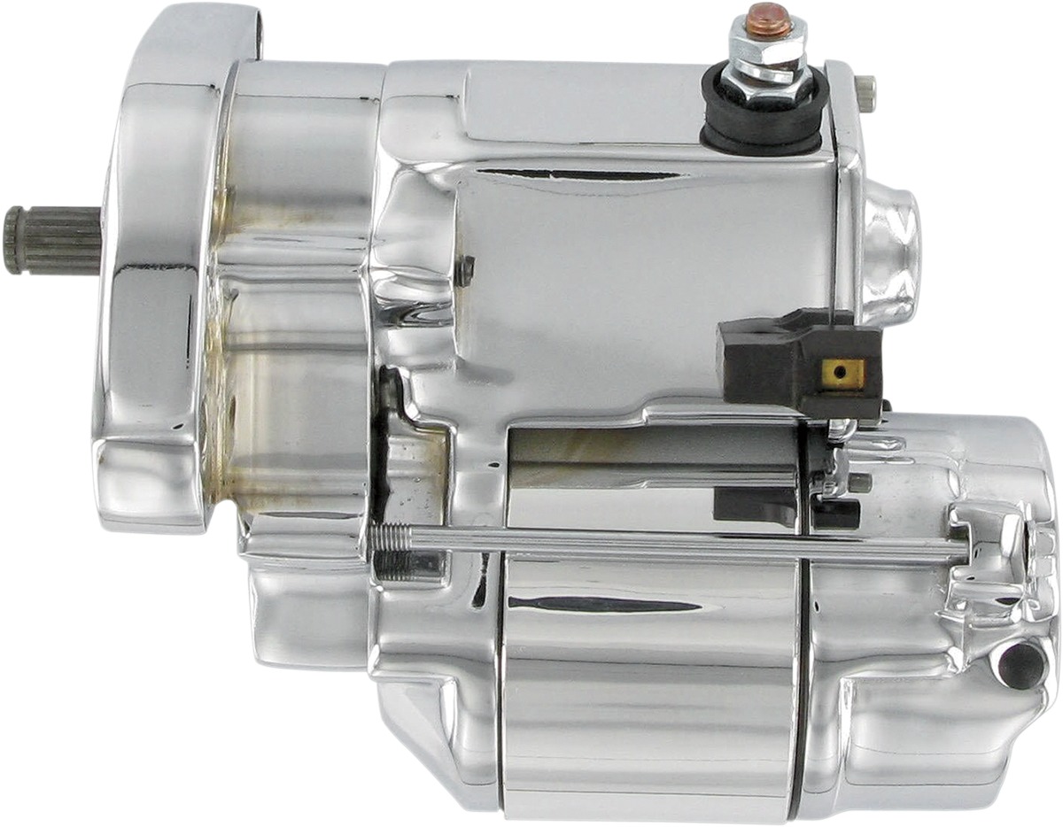 Supertorque Starter Motor 1.4 kW Chrome - Click Image to Close