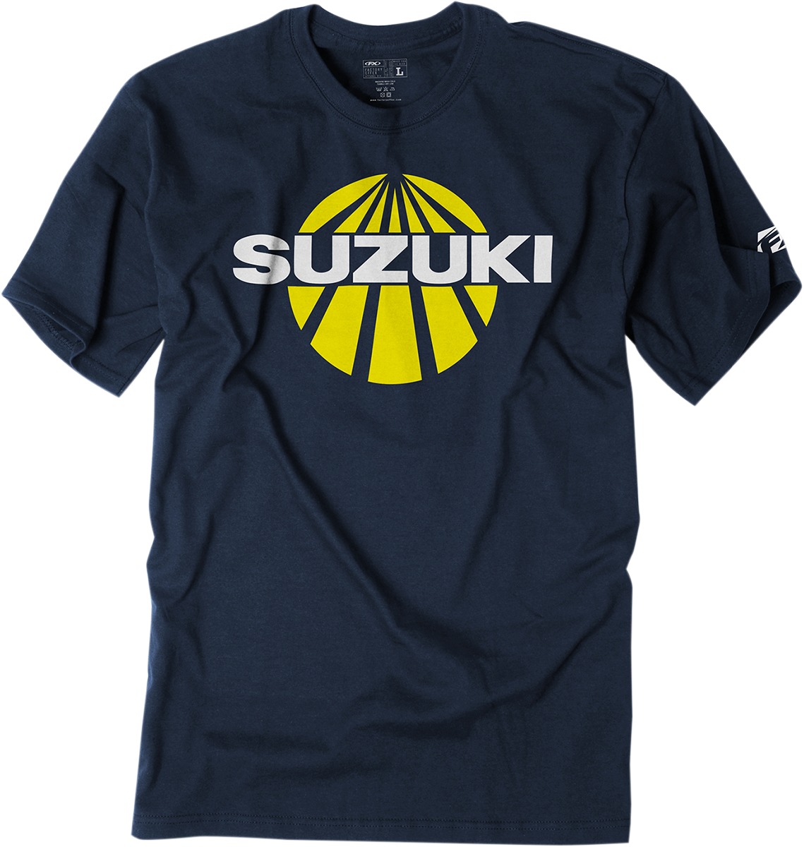 Men's Suzuki Sun Tee - Suzuki Sun Tee Nvy Xl - Click Image to Close