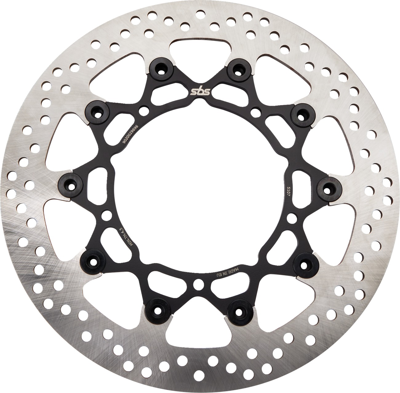 Standard Rear Rotors - 5107 Std Rear Rotor Sbs - Click Image to Close