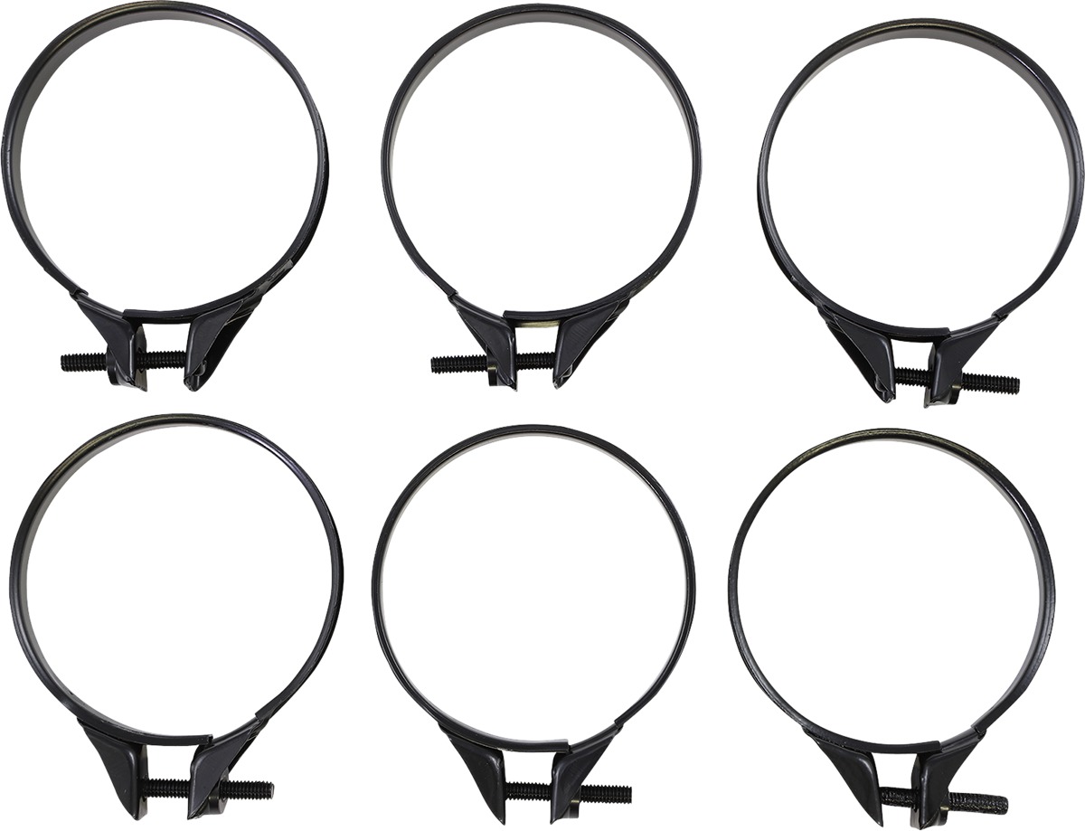 55-58mm Narrow Band Clamps for Carb & Intake Boots - 6 Pack - Click Image to Close