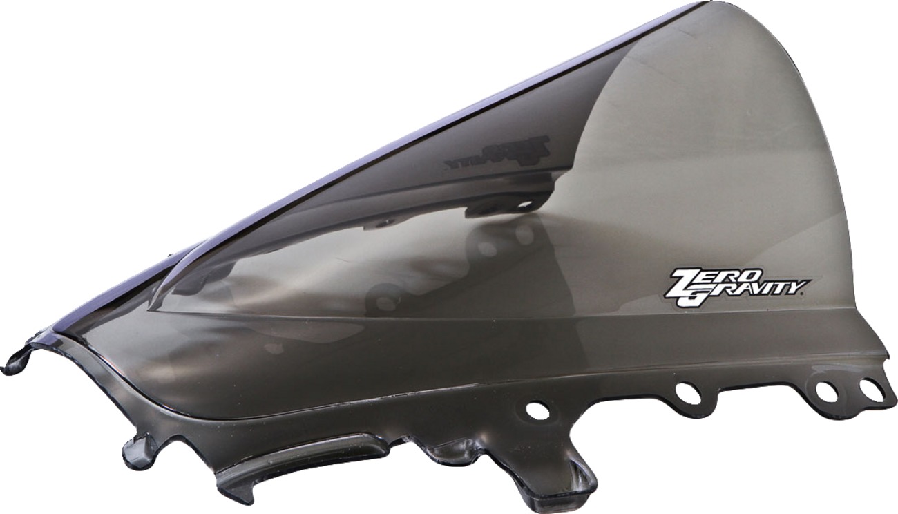 Light Smoke Double Bubble Windscreen - For 20-24 Yamaha R1 - Click Image to Close