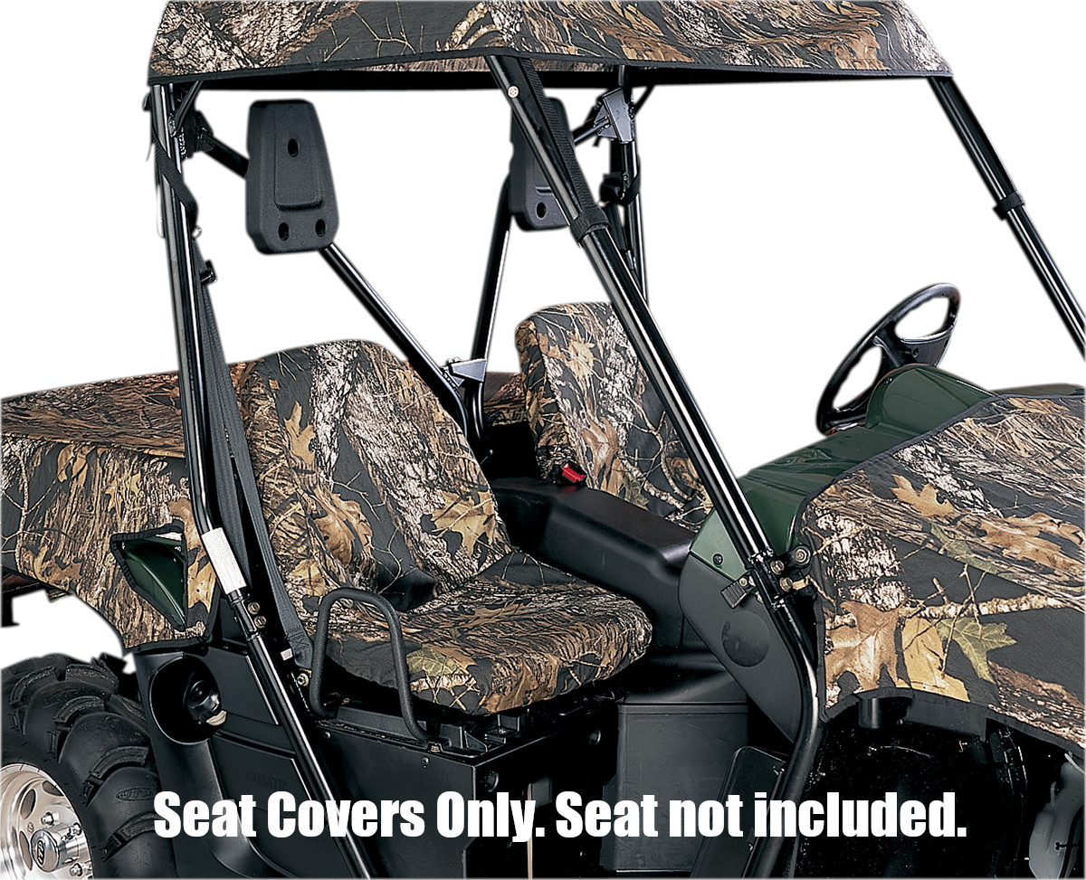 UTV Bucket Seat Covers - Mossy Oak Break-Up - For 04-11 Yamaha Rhino - Click Image to Close