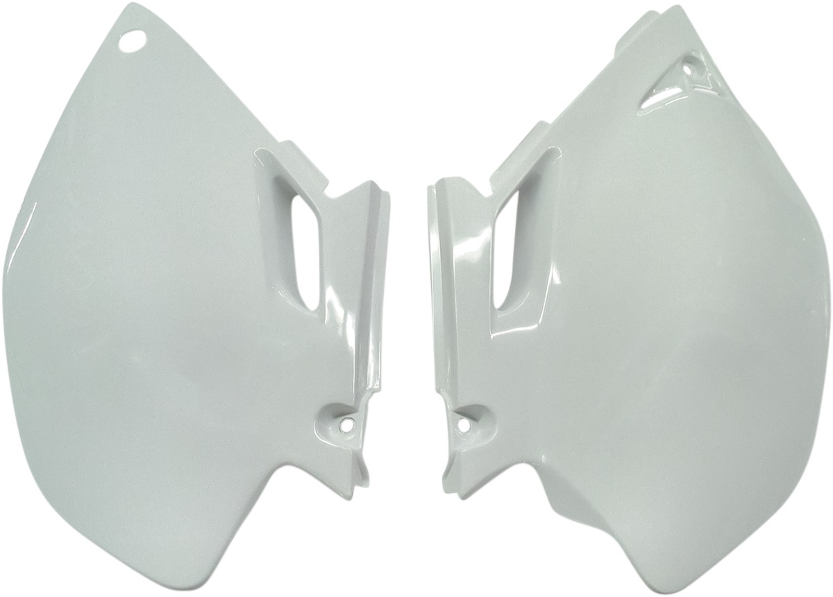 Side Number Plates for Yamaha - Sd Pnl Wh Yz250/450F 03-05 - Click Image to Close