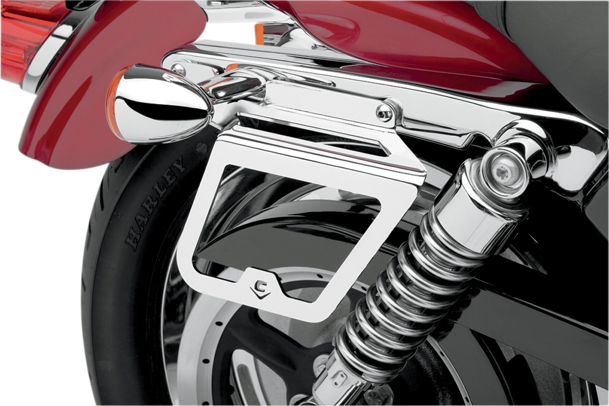 Saddlebag Guards - Saddlebag Supports Chr - Click Image to Close