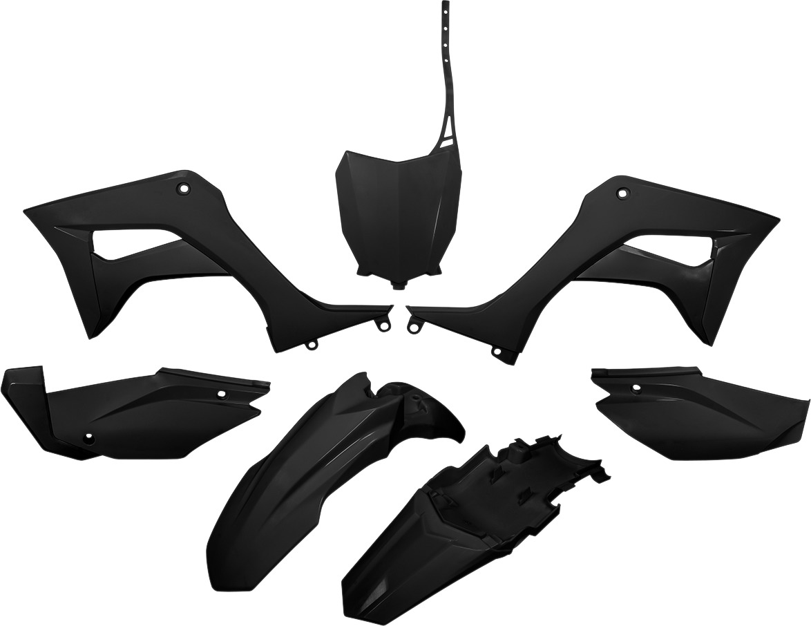 Complete Kits for Honda - Honda Plastic Kit Black - Click Image to Close