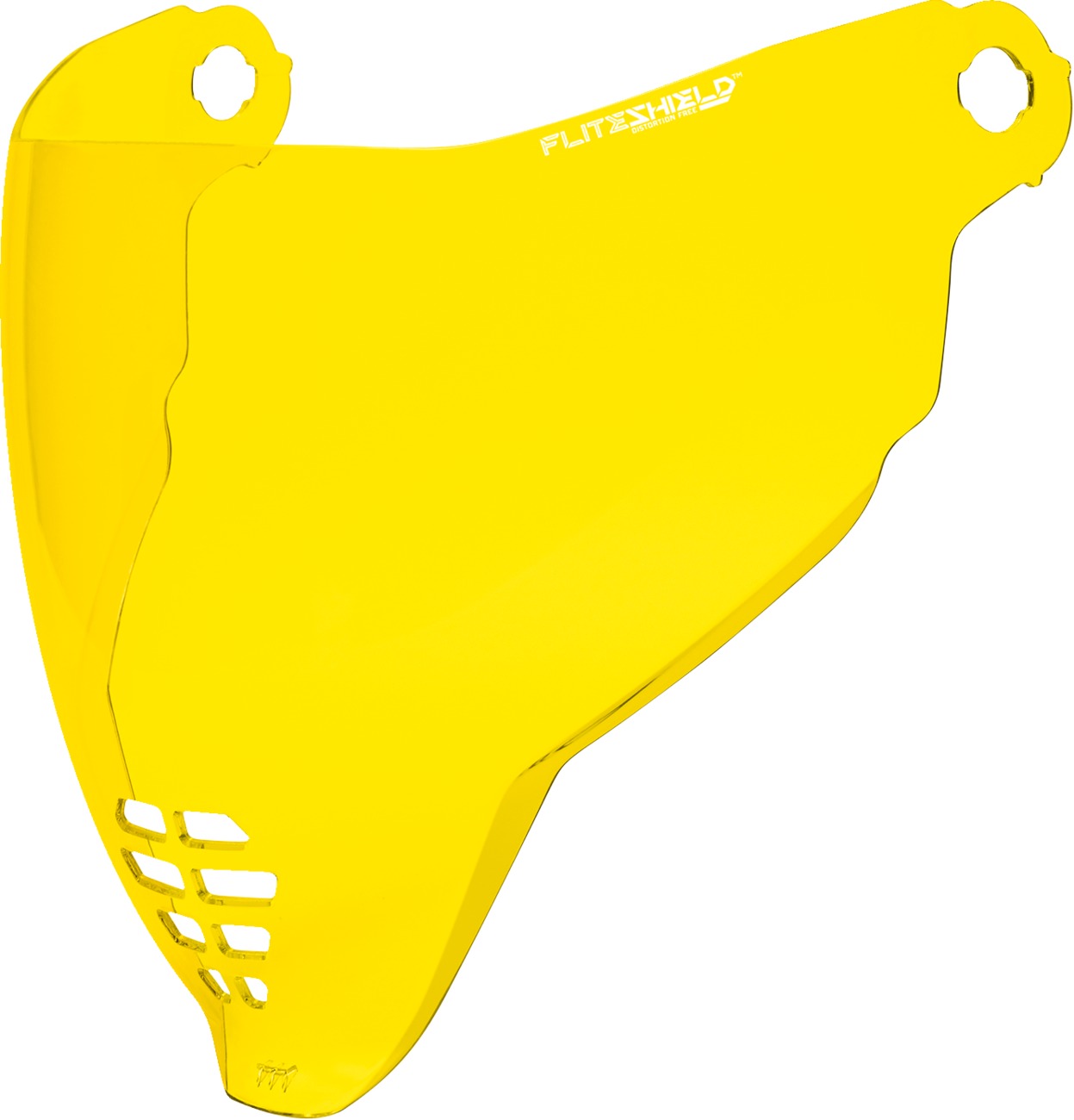 ICON FliteShield 22.06 Shield Yellow One Size - Replacement shield for Icon Airflite helmets - Click Image to Close