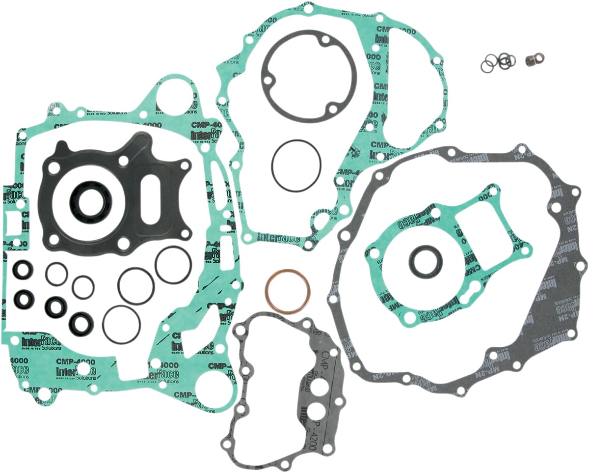 Complete Gasket Kit w/Oil Seals - For 01-02 Honda TRX250EX - Click Image to Close