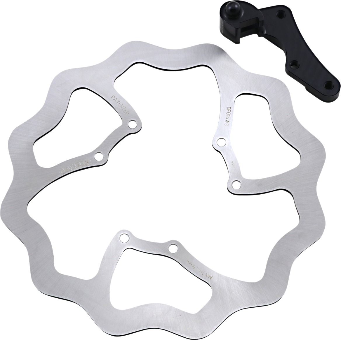 Oversize Wave Solid Brake Rotor Kit - Oversize Rotor Kit - Click Image to Close