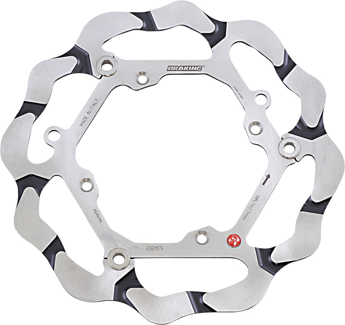 S3 Contour Floating Front Brake Rotor 260mm - Click Image to Close