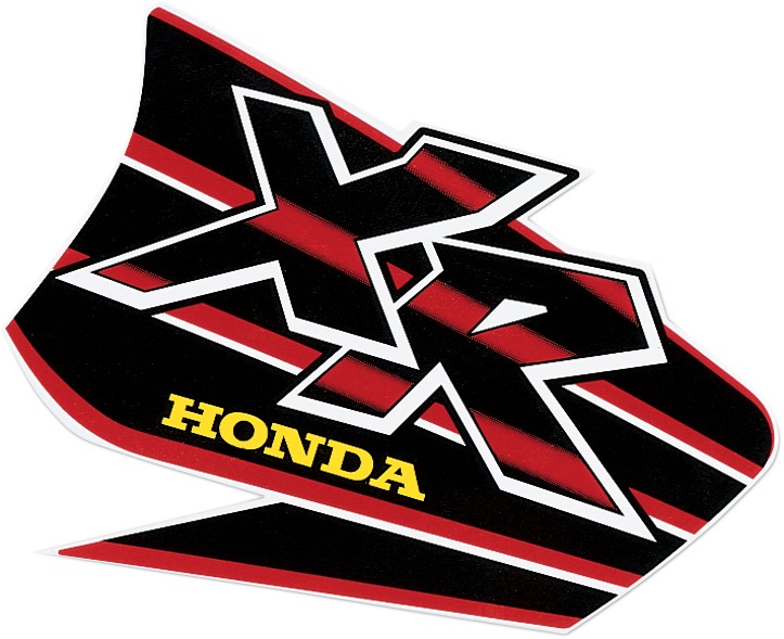 Factory Look Tank / Shroud Graphics - 1999 Style - For 86-04 Honda XR400R XR600R - Click Image to Close