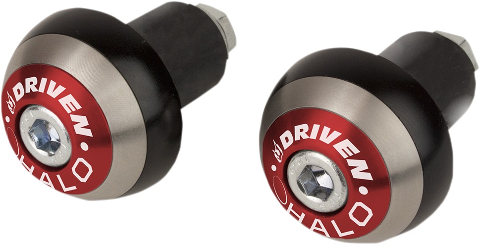 Halo Bar Ends - Driven Halo Barend Red - Click Image to Close