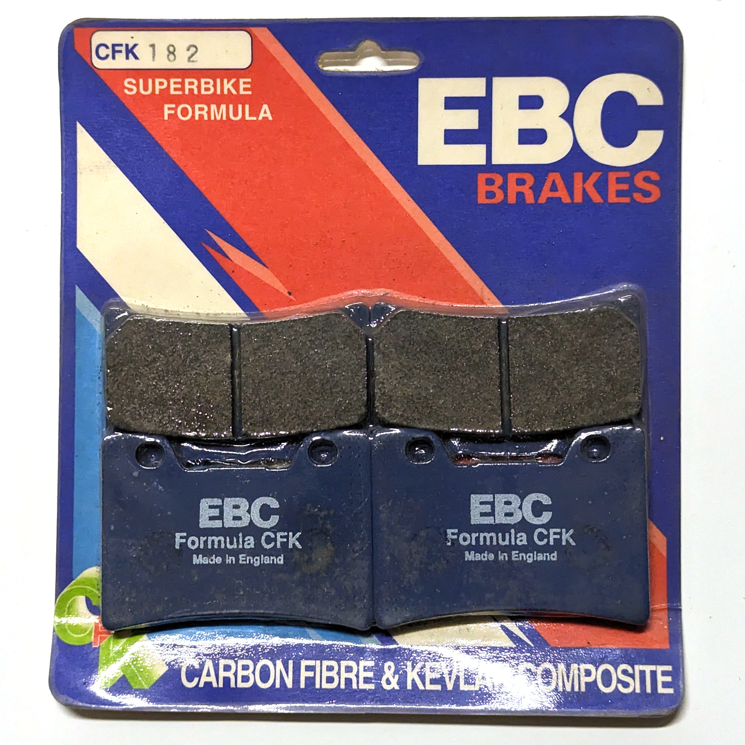 Superbike Organic Front Brake Pads Set For 91-93 Yamaha FZR1000 - Replaces Yamaha 3GM-W0045-50-00 or 3GM-W0045-60-00 - Click Image to Close