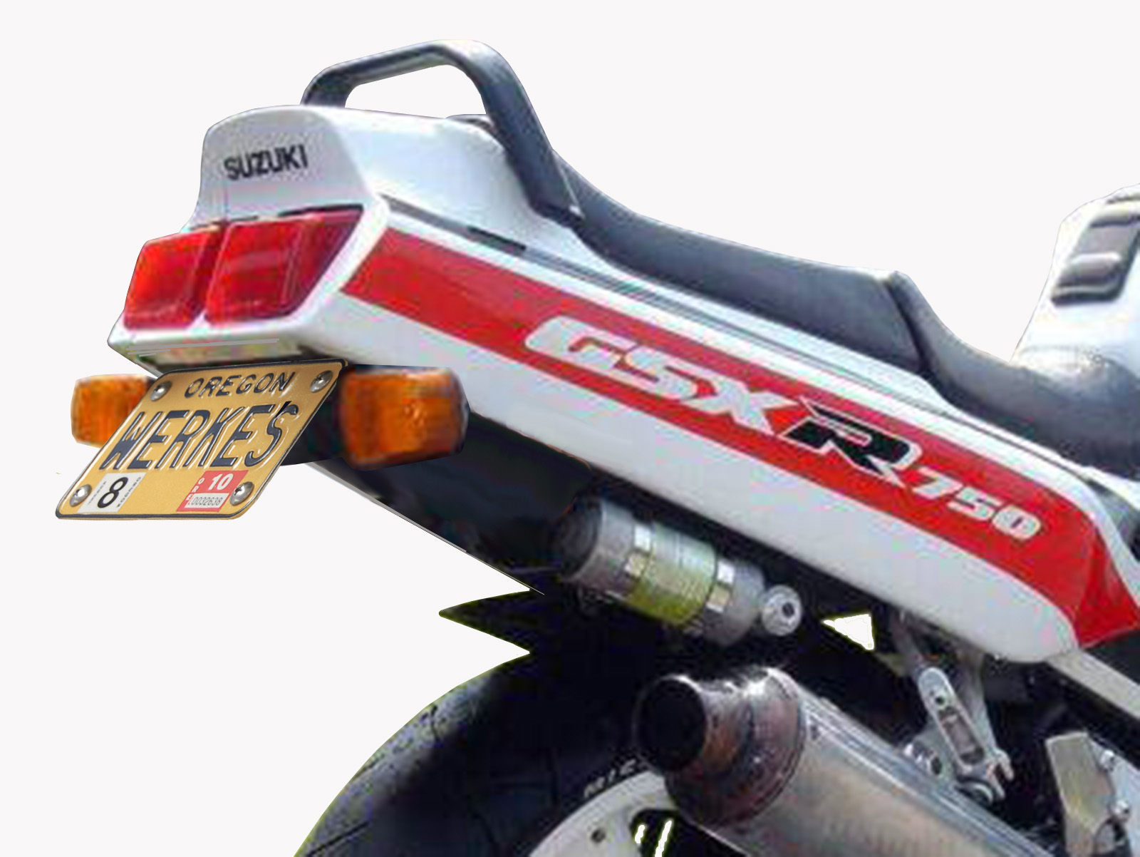 Fender Eliminator - for Suzuki GSXR600 & GSXR750 - Click Image to Close