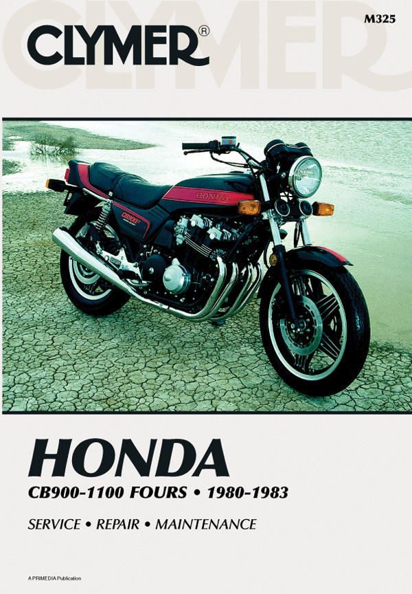 Shop Repair & Service Manual - Soft Cover - For 1980-1983 Honda Fours CB900, CB1000 & CB1100 - Click Image to Close