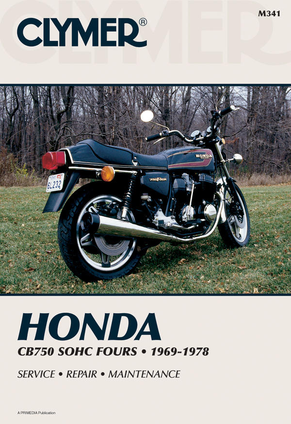 Shop Repair & Service Manual - Soft Cover - For 1969-1978 Honda CB750 SOHC Fours - Click Image to Close