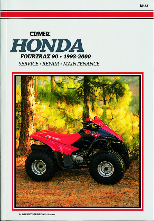 Shop Repair & Service Manual - Soft Cover - For 1993-2000 Honda FourTrax 90 - Click Image to Close