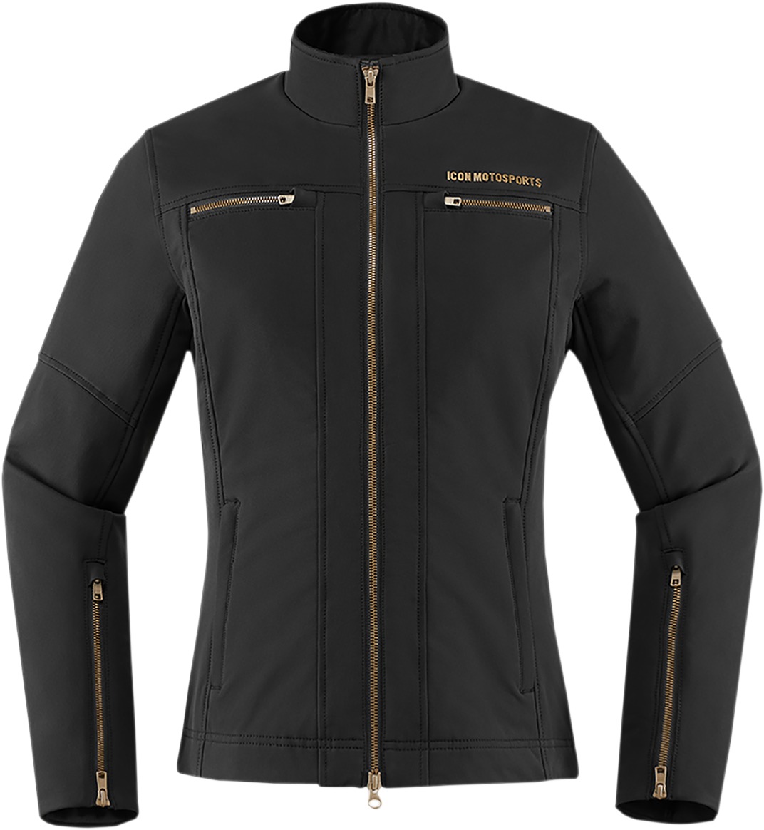 Women's Hella 2 Riding Jacket Black Small - Click Image to Close