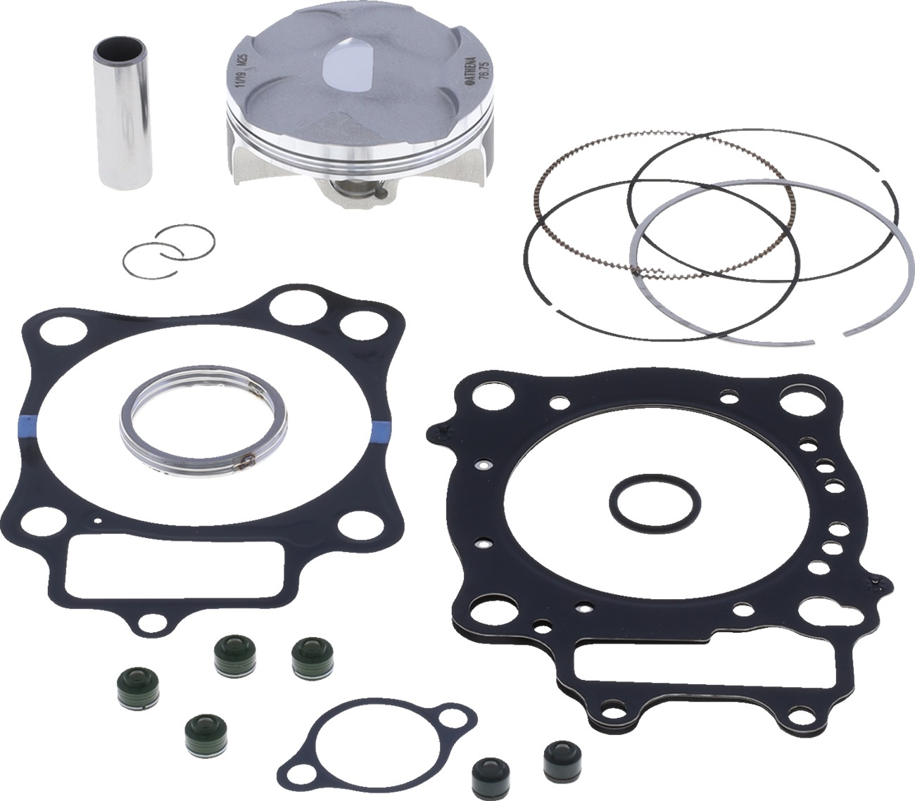 Piston & Top End Gasket Kit 'B' - For 16-17 Honda CRF250R - Click Image to Close