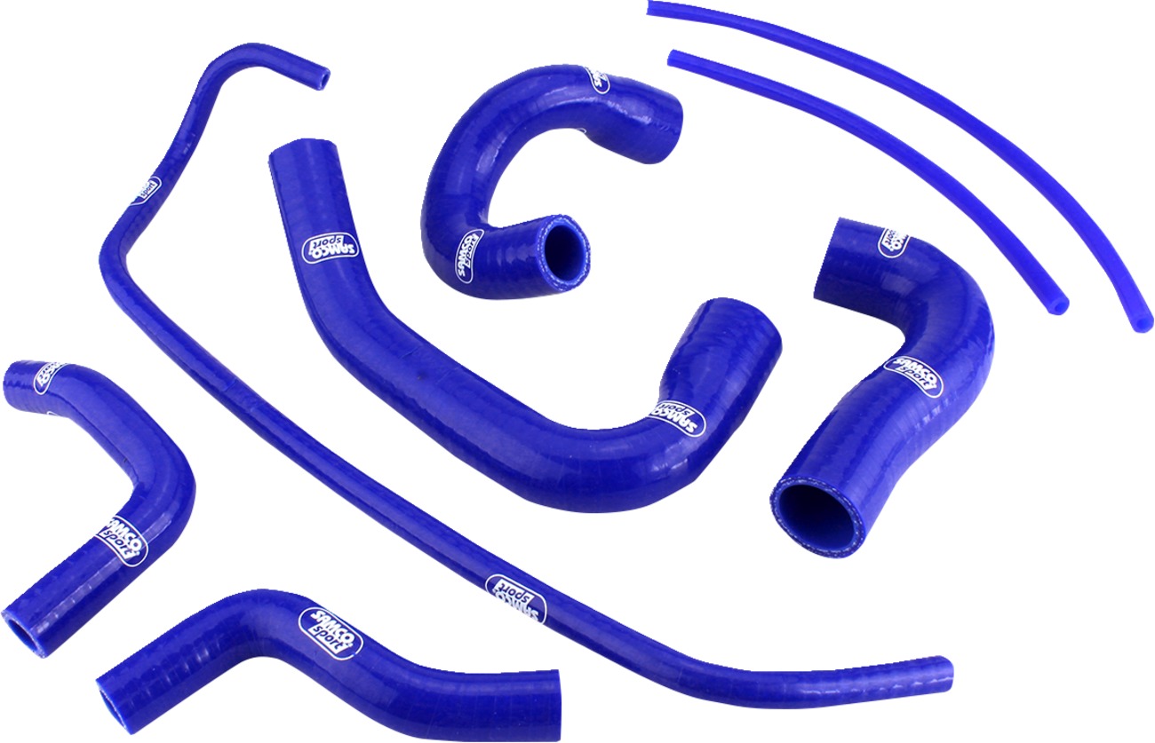 Radiator Hose Kit Blue - for 21-23 Yamaha MT-09 - Click Image to Close