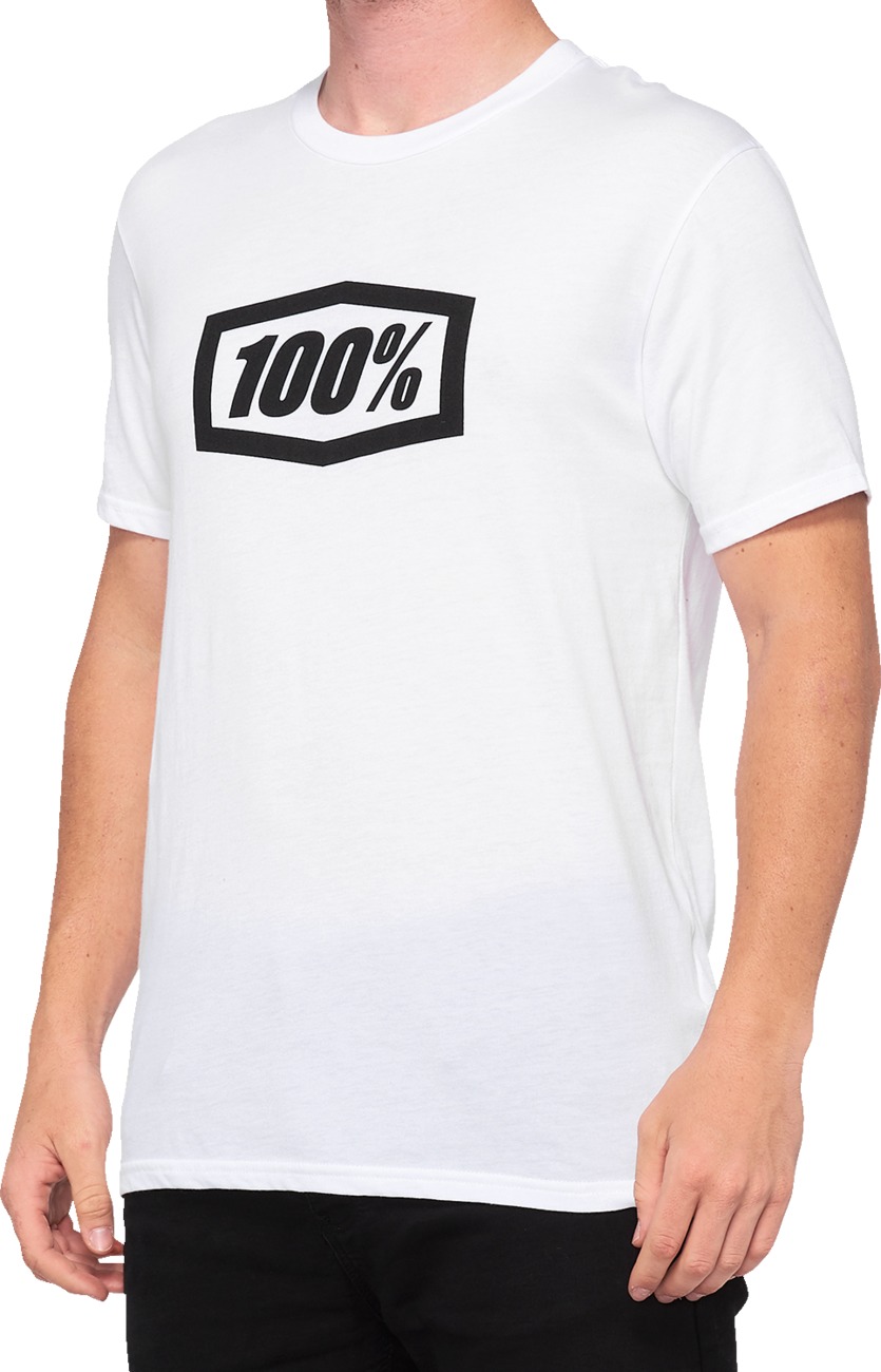 Men's Icon Tee - Icon Tee Wht Sm - Click Image to Close