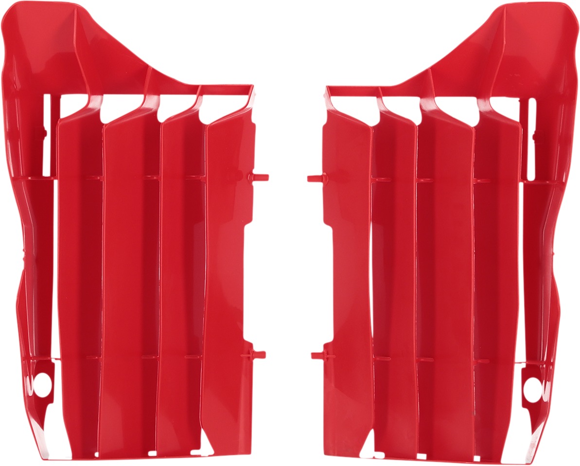 Radiator Louvers for Honda - Radiator Louvers Red - Click Image to Close