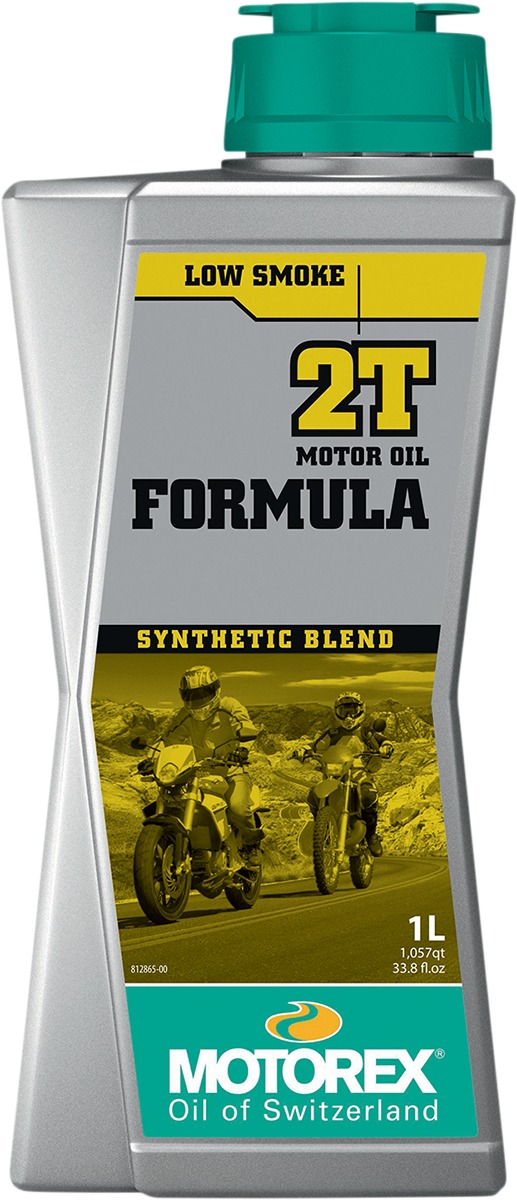 MOTOREX Formula 2T Synthetic Blend 1L Engine Oil - Semi-synthetic 2-stroke engine oil, 1L - Click Image to Close