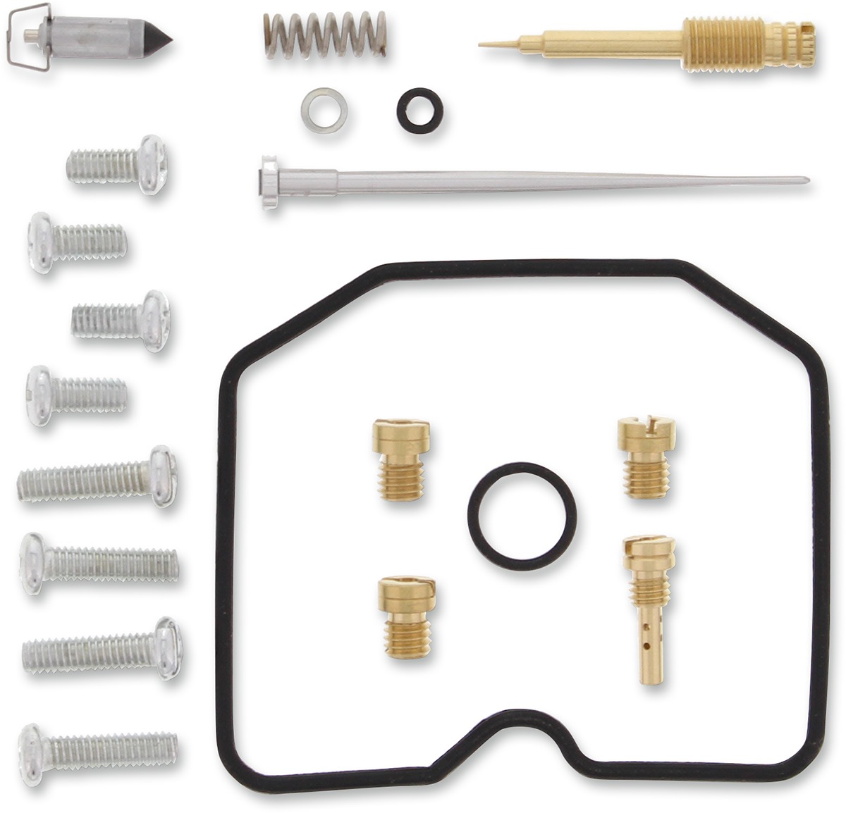 ATV Carburetor Repair Kit - For 03-13 Kawasaki KVF360 Prairie - Click Image to Close