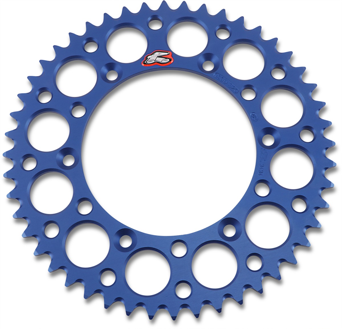 520 48T Rear Sprocket Blue - For 98-16 Yamaha WR YZ - Click Image to Close