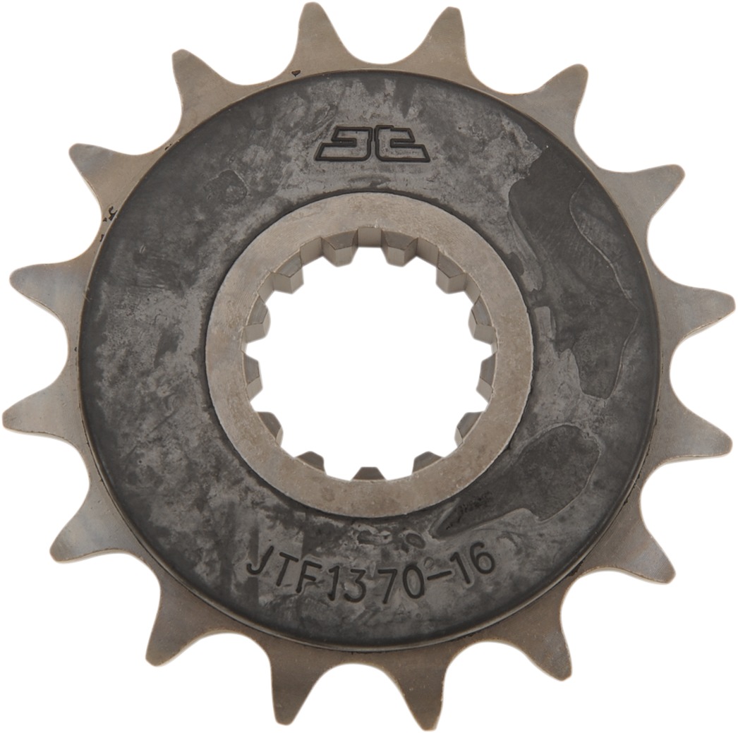 Front Steel Countershaft Sprocket w/ Rubber Damper - 16 Tooth 525 - Click Image to Close