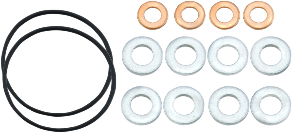 Oil Change O-Rings and Drain Plug Washers - Fits Most CRF Models - Click Image to Close