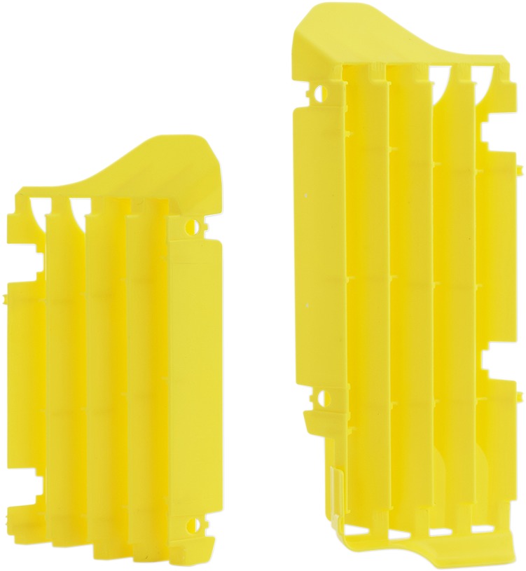 Radiator Louvers - Yellow - For 18-24 Suzuki RMZ450 - Click Image to Close