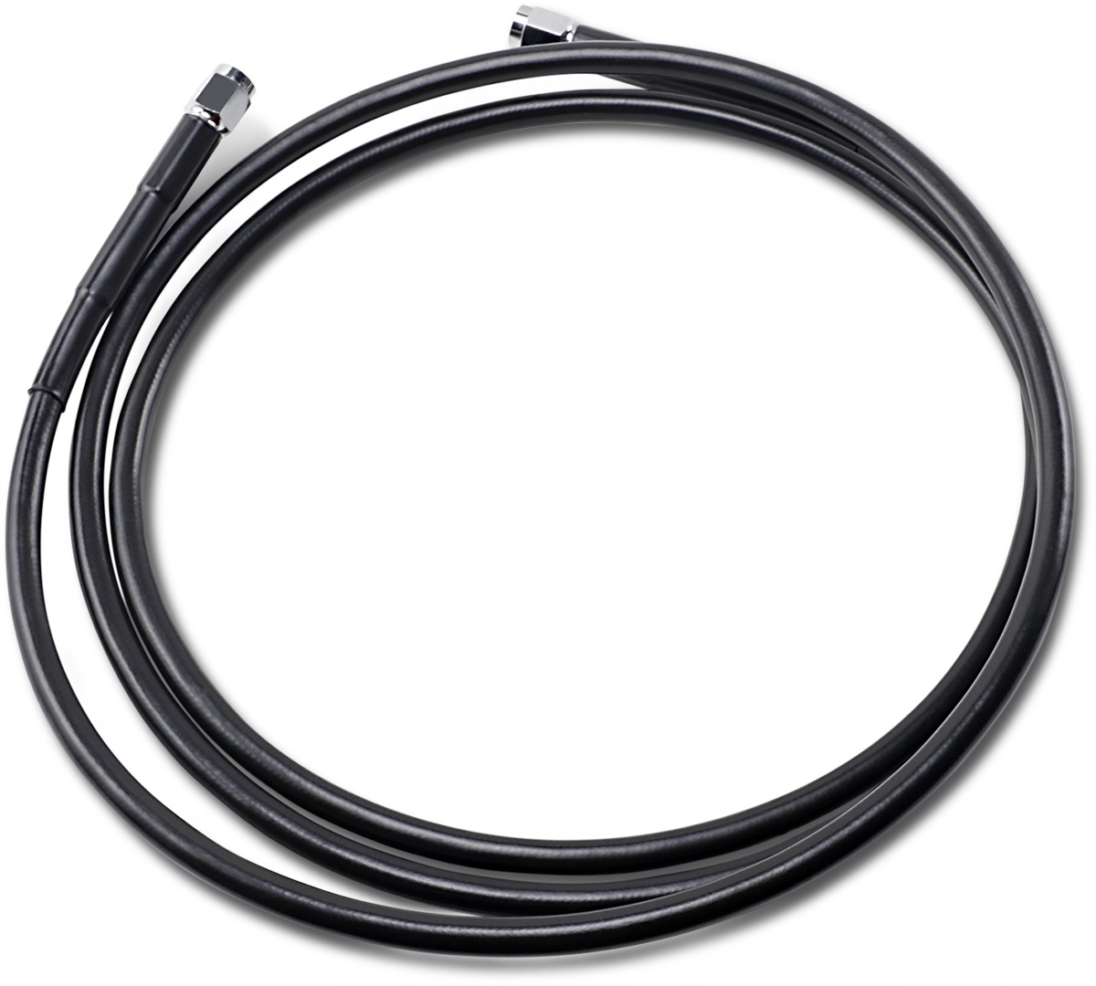 Black 74" Brake Line - DOT -3 AN Universal - Click Image to Close