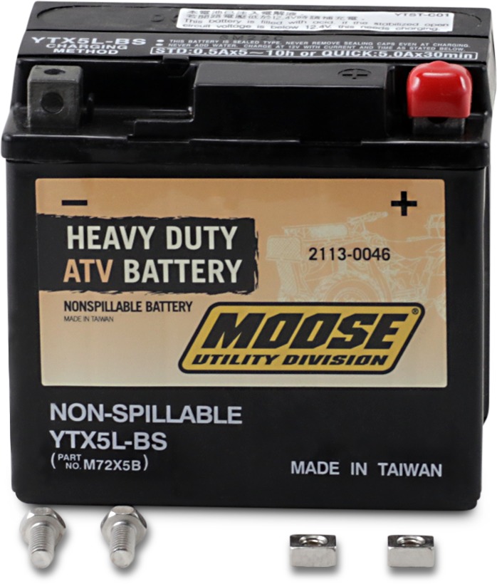 YTX AGM Maintenance Free Battery 80CCA 12V 4Ah Factory Activated - Replaces YTX5L-BS - Click Image to Close