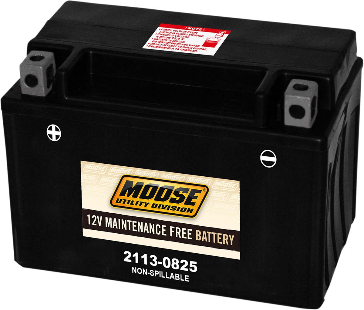 Factory-Activated AGM Maintenance-Free Battery - Replaces YTX9-BS - Click Image to Close