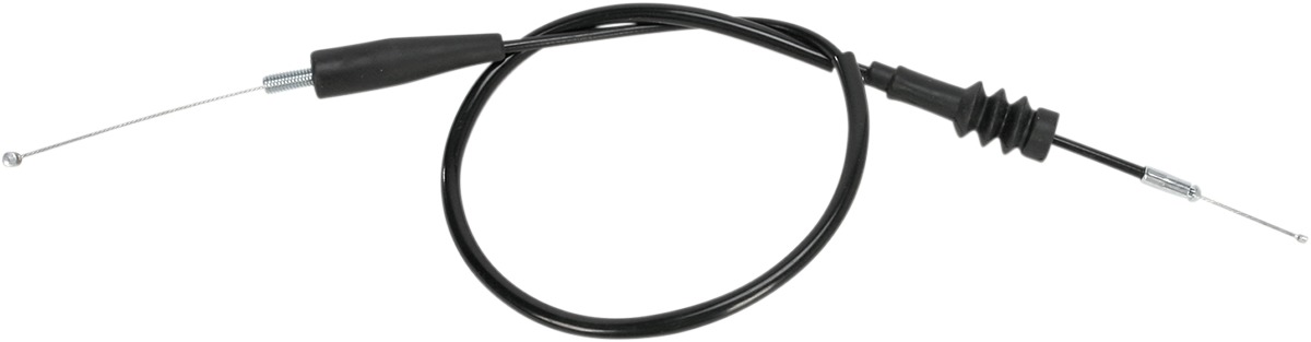 Black Vinyl Throttle Cable - Kawasaki KLX140/L/G - Click Image to Close