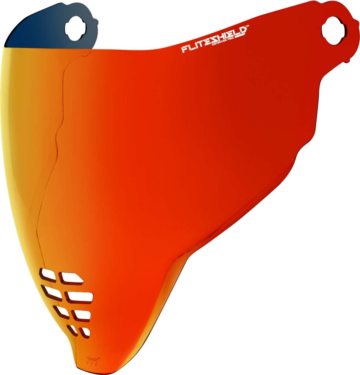 ICON FliteShield 22.06 Shield RST Sunset Orange - Replacement shield for Icon Airflite helmets - Click Image to Close