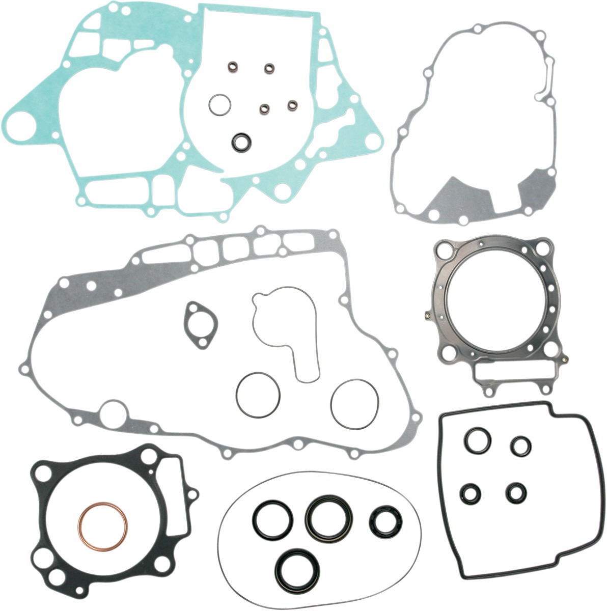 Complete Gasket Kit w/Oil Seals - For 04-05 Honda TRX450R - Click Image to Close