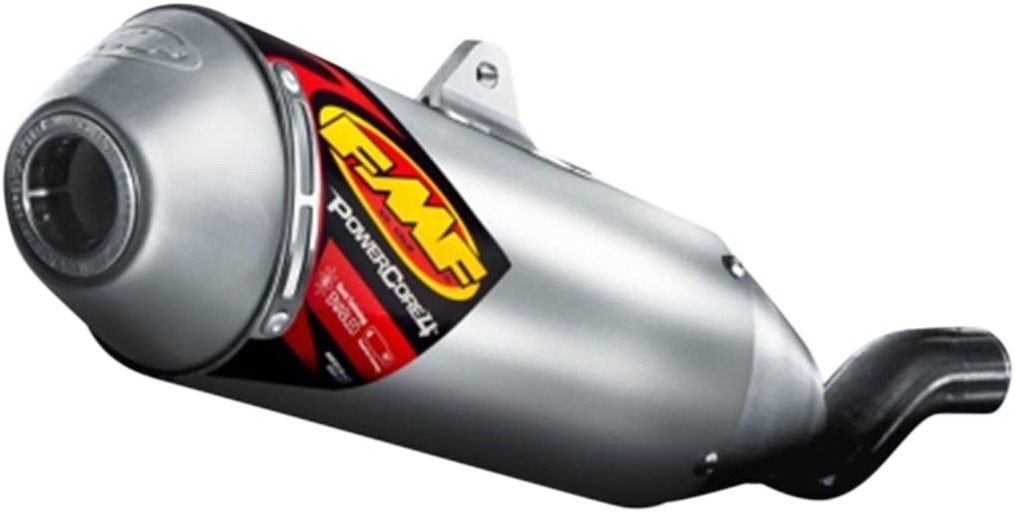 PowerCore 4 Slip On Exhaust - For 84-07 Kawasaki KLR 600 / 650 / Tengai - Click Image to Close