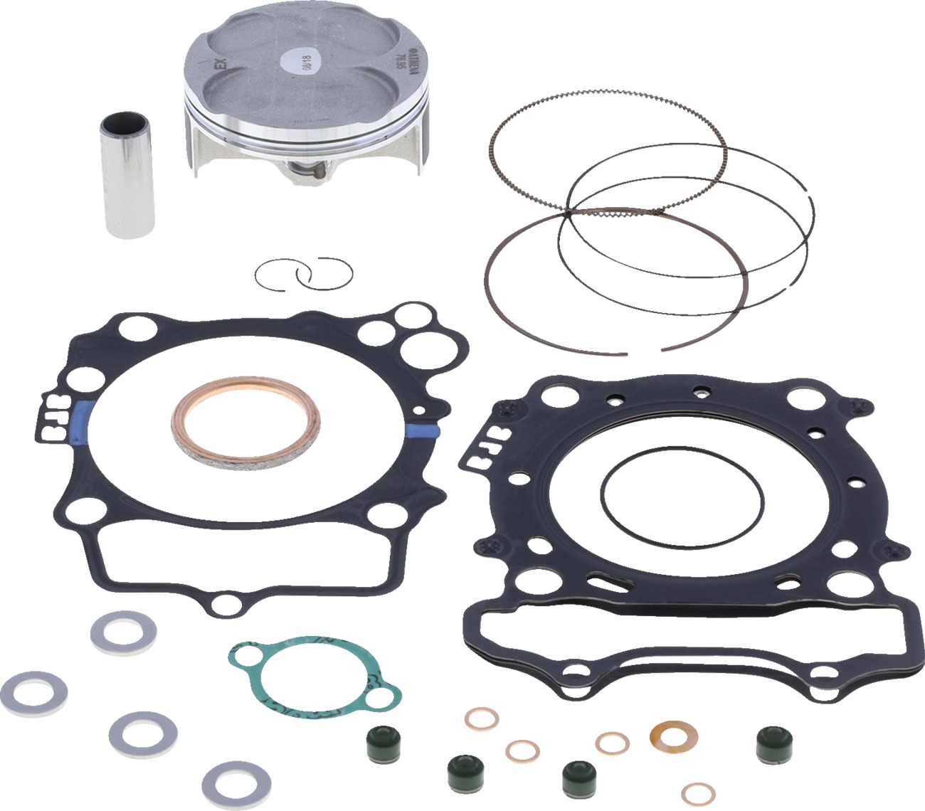 Piston & Top End Gasket Kit 'A' - For 19-23 Yamaha YZ250F - Click Image to Close