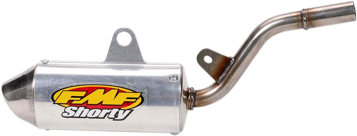 PowerCore 2 Shorty Slip On Exhaust Silencer - For KX100 KX80 KX85 RM100 - Click Image to Close