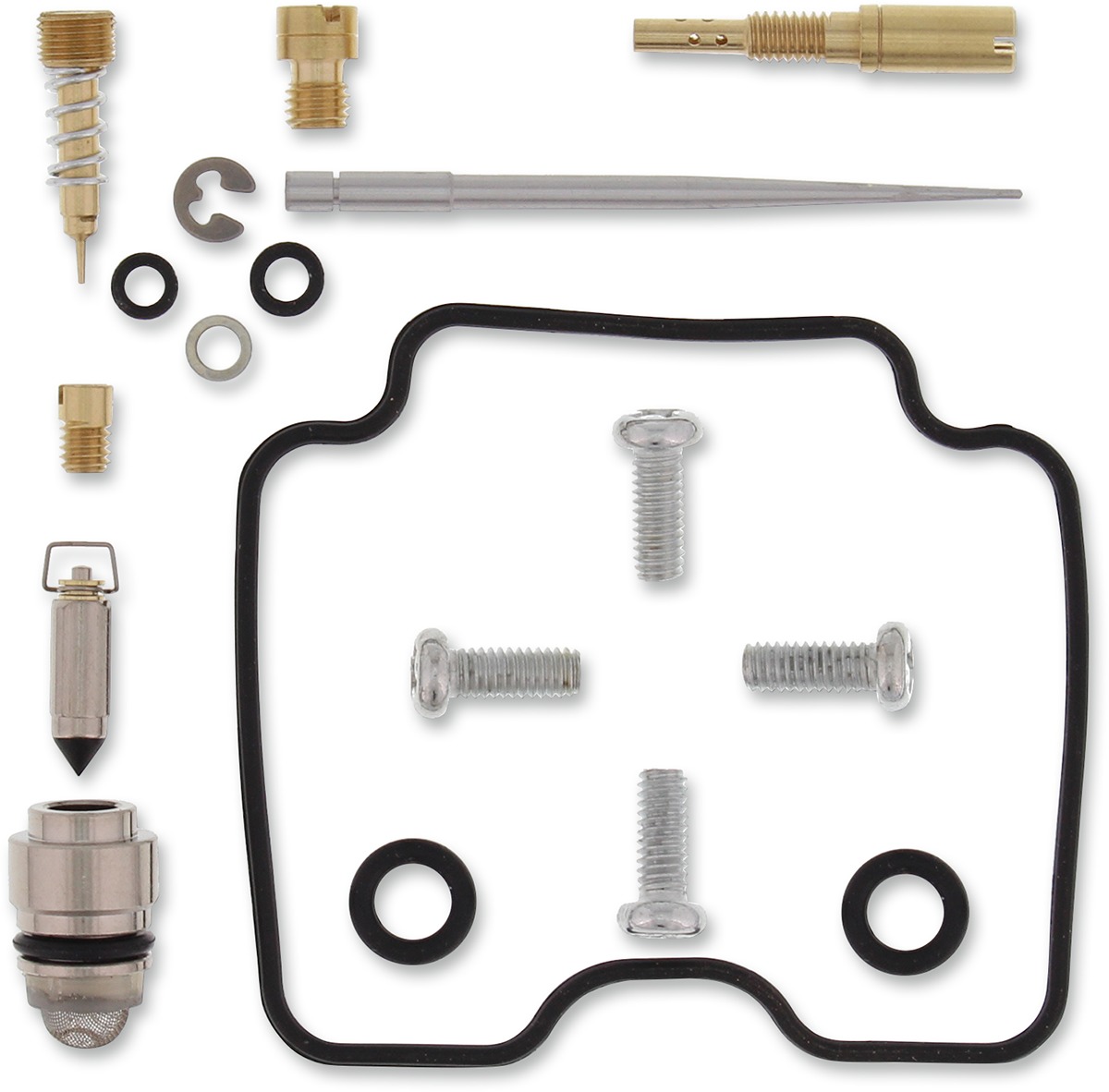 UTV Carburetor Repair Kit - For 06-09 Yamaha YXR450 Rhino Auto 4x4 - Click Image to Close