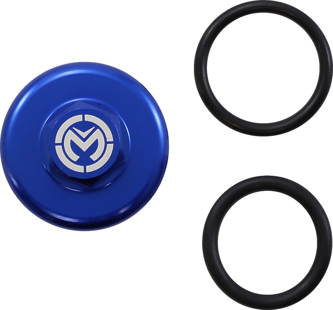 Anodized Blue Aluminum Oil Filler Plug - M24x3 For KTM, Gas Gas, Husqvarna - Click Image to Close