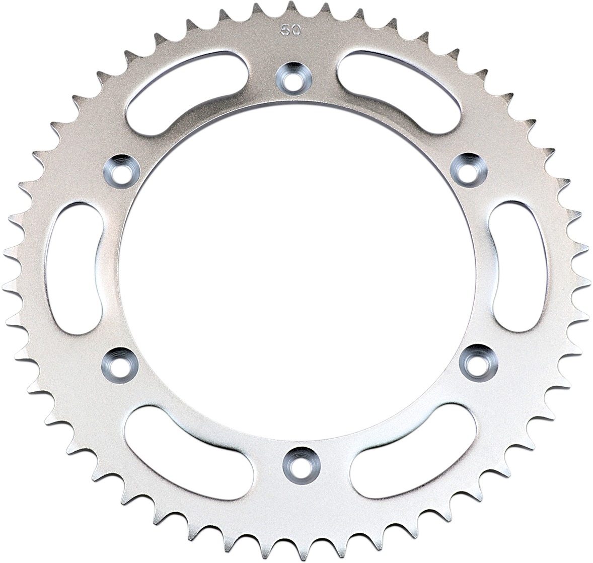 Steel 520 50T Sprocket Steel Raw - For 76-81 Suzuki PE250 RM250 RM370 RM400 - Click Image to Close