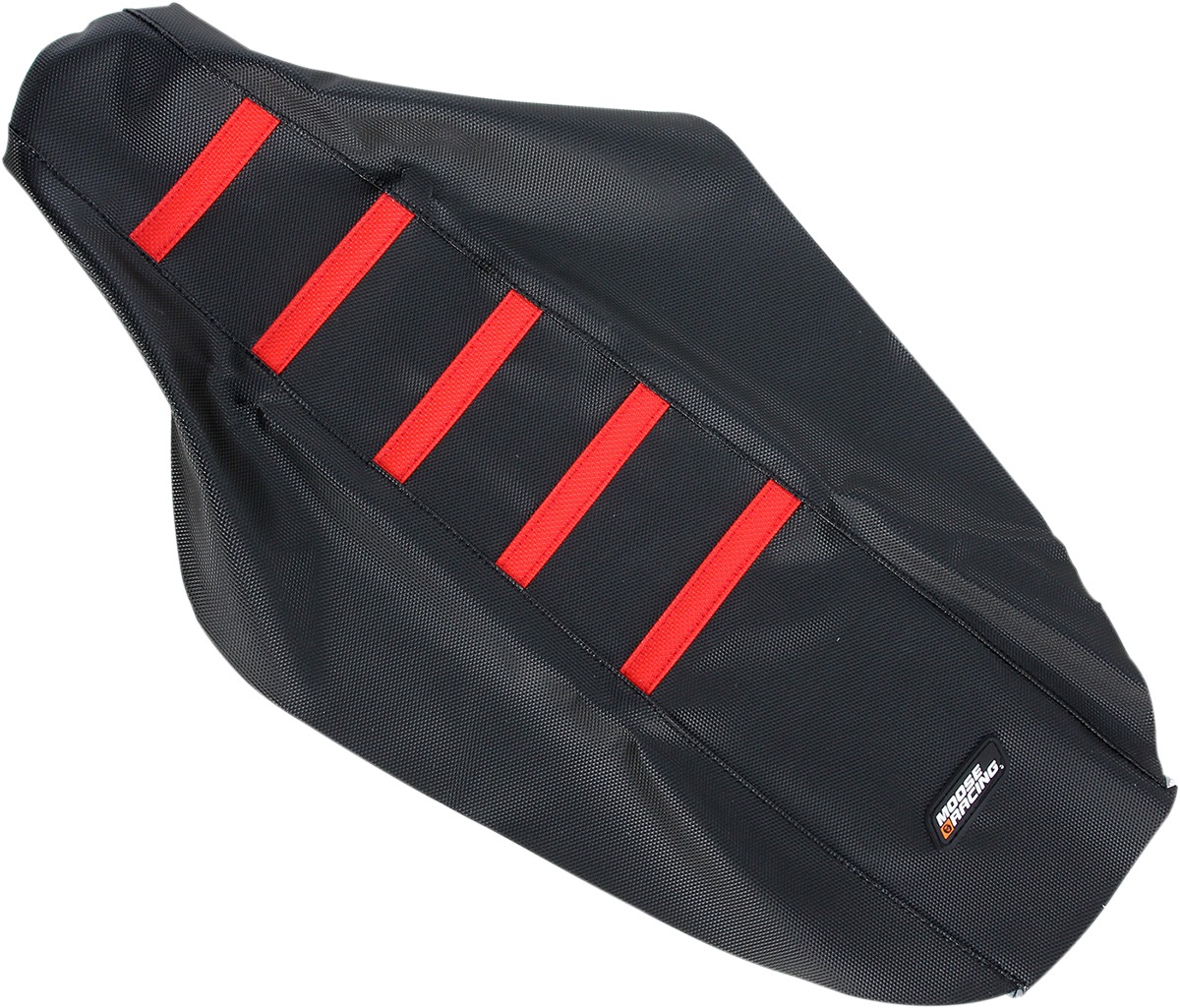 Black/Red Ribbed Seat Cover - For 00-07 Honda CR125R CR250R - Click Image to Close