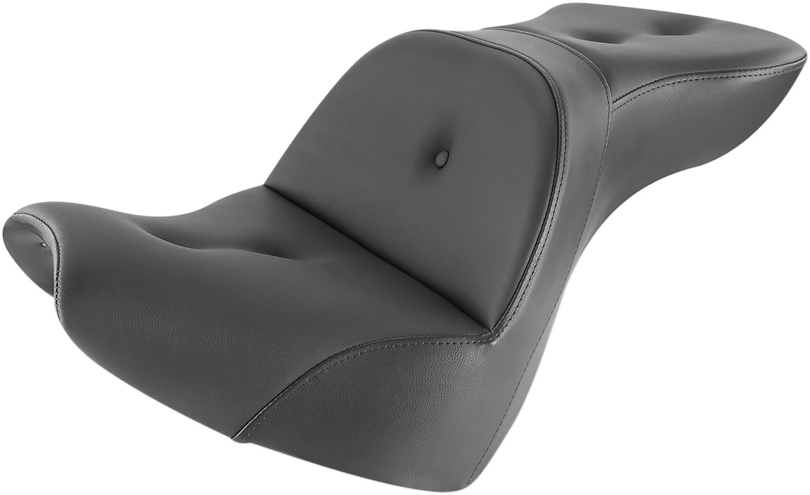 Explorer RS 2-Up Seat - Black - For 18-20 Harley FXBR/S - Click Image to Close