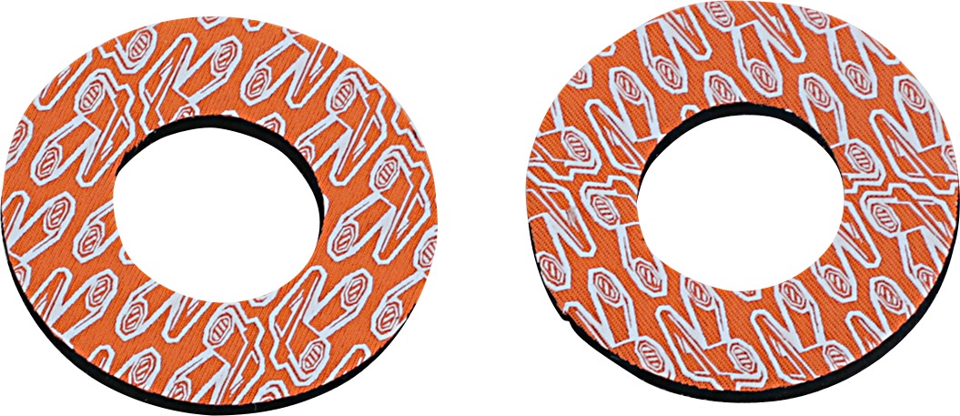 Renthal Grip Donutz - Orange - Click Image to Close