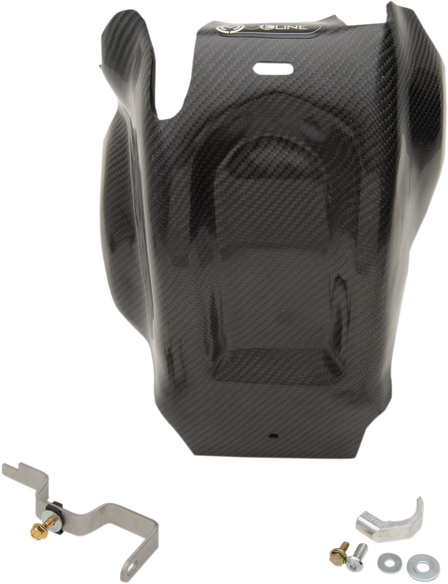 Eline Carbon Fiber Skid Plate - For 17-18 Husqvarna KTM 250/300 - Click Image to Close