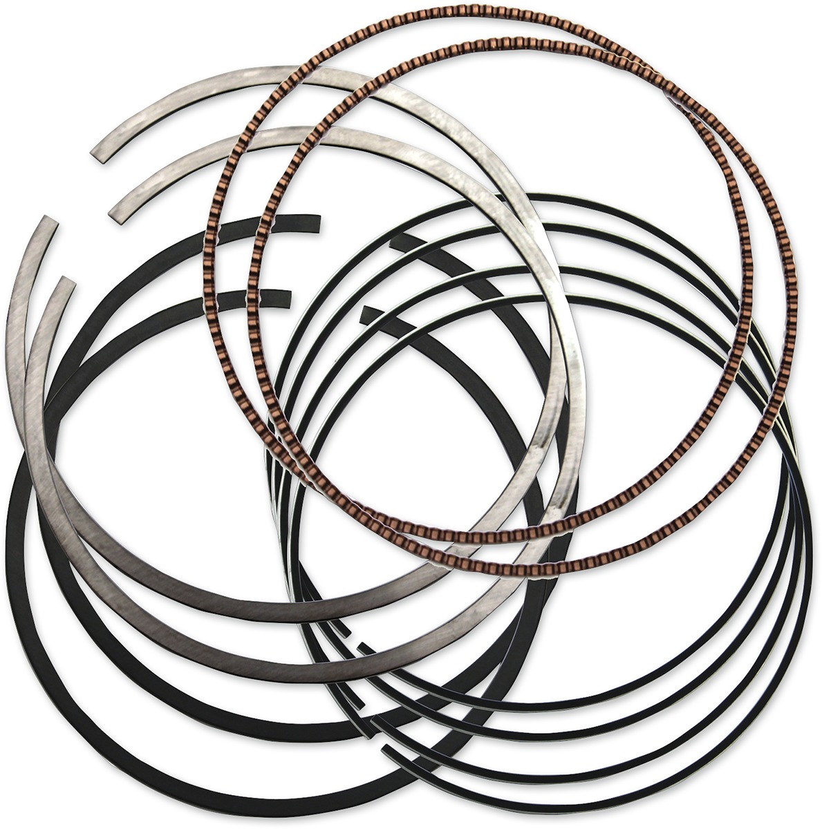 124" Twin Cam 4-1/8" Big Bore Kit - Replacmnt Rings 4-1/8" Br Std. - Click Image to Close